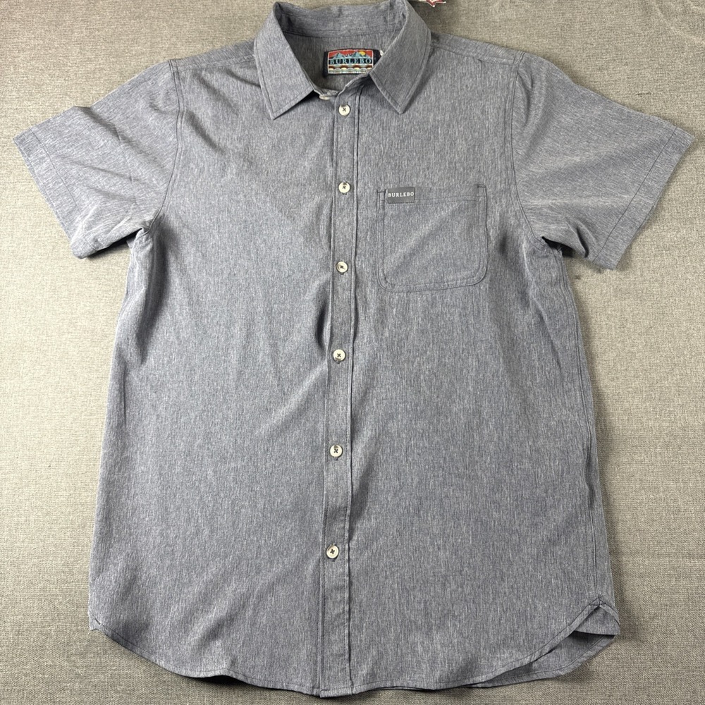 Burlebo Short Sleeve Button Uo‎ Shirt Mediu